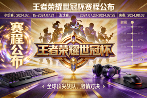 王者荣耀世冠杯赛程公布宣传图